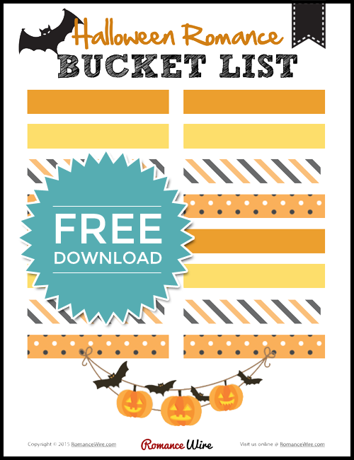 Download Halloween Bucket List Printable
