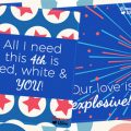 Printable Love Notes for 4th of July